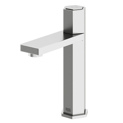 Robinet de salle de bain à poignée unique VIGO Nova (VG01053BN)