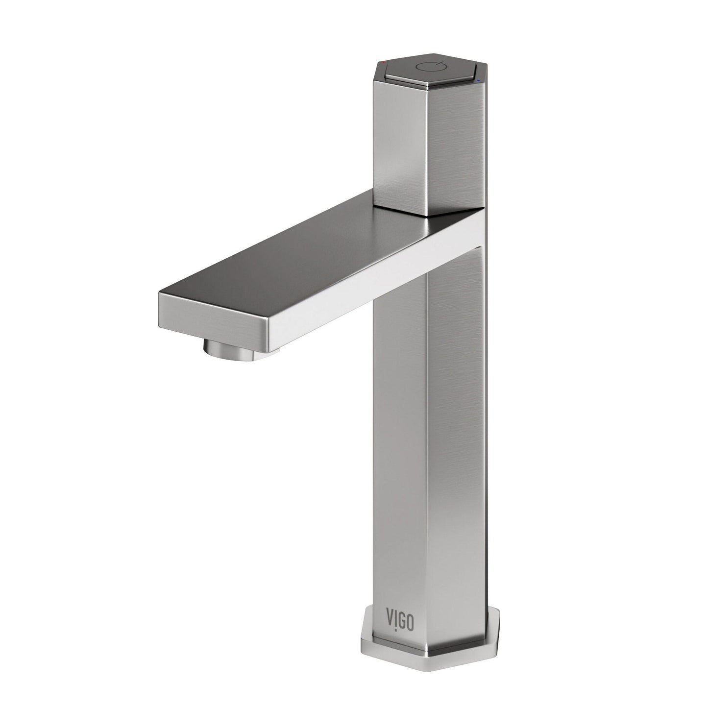 Robinet de salle de bain à poignée unique VIGO Nova (VG01053BN)