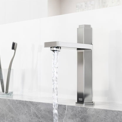 VIGO Nova Single Handle Bathroom Faucet (VG01053CH)