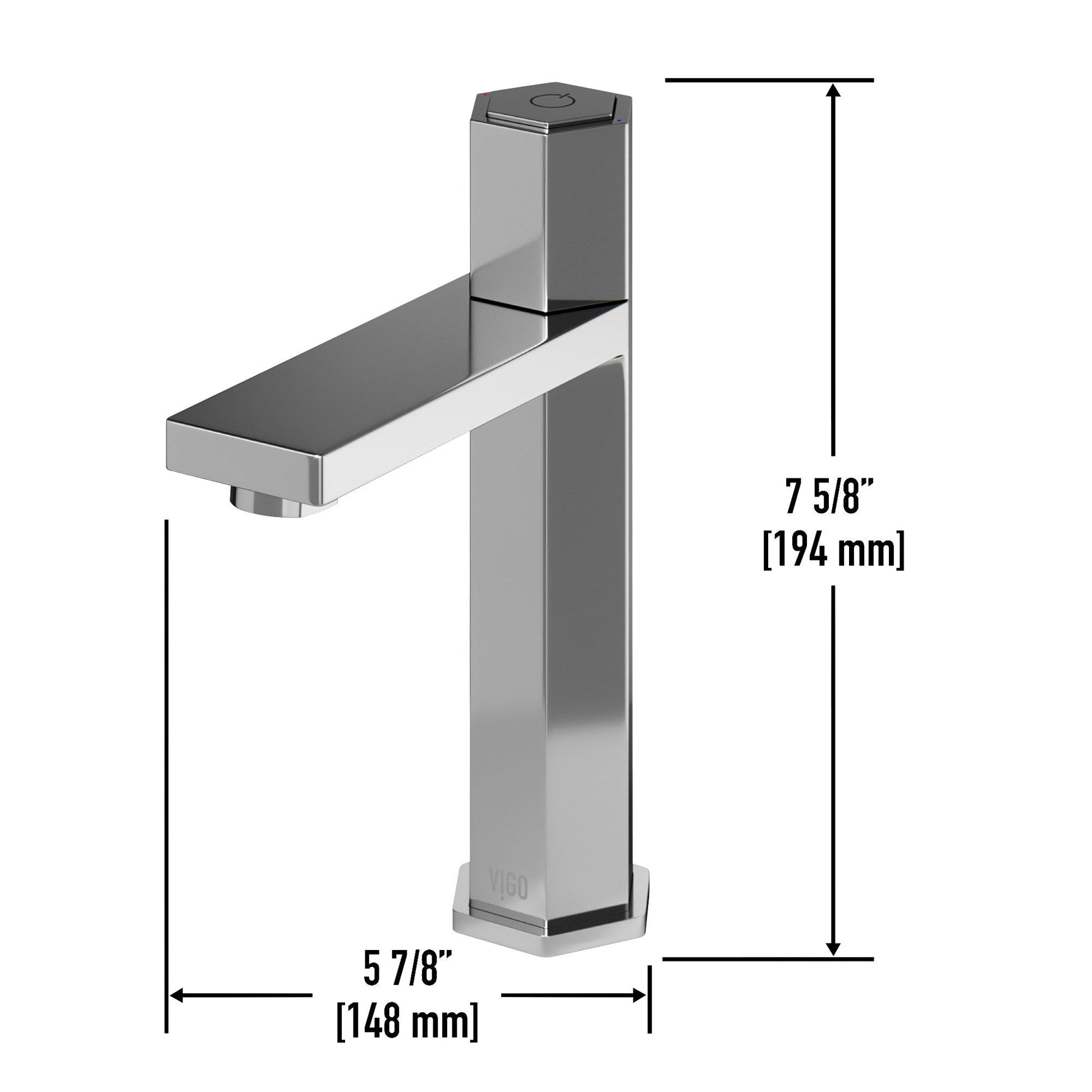 VIGO Nova Single Handle Bathroom Faucet