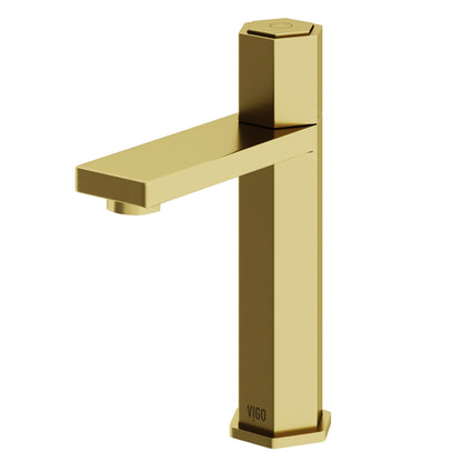 VIGO Nova Single Handle Bathroom Faucet (VG01053MG)