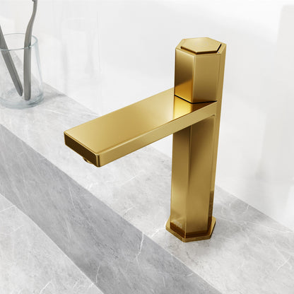 VIGO Nova Single Handle Bathroom Faucet (VG01053MG)
