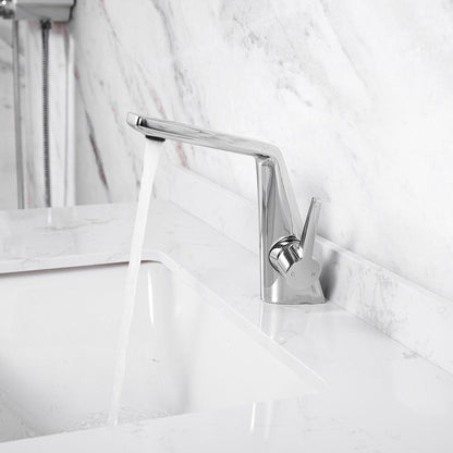 Robinet de salle de bain à levier unique Zigmond de Westmount Waterworks (WW-B625 01-CHR)