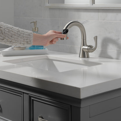 Delta Lampard Single Handle Pull-Down Bathroom Faucet (15764LF-SPPD)