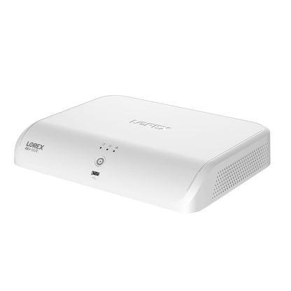 Sistema NVR cableado Lorex Fusion 4K de 16 canales y 1 TB con 4 cámaras de disuasión inteligente (TN910618A4-F)