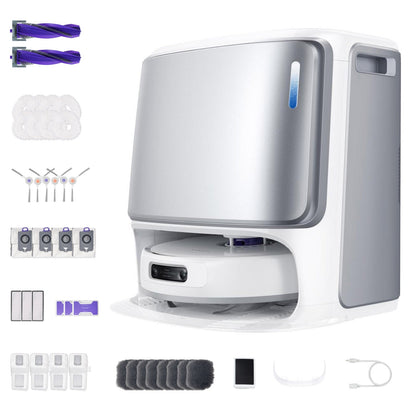Ensemble aspirateur robot et serpillière Narwal FREO Z Ultra avec pack d'accessoires, argent (NRW99FZUCB)