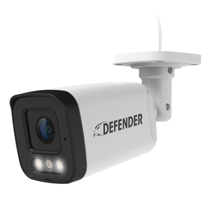 Defender AI POWERED Sentinel 4K Ultra HD Wired 8 Channel PoE NVR Security System with 8 Metal Cameras with 1 TB HDD