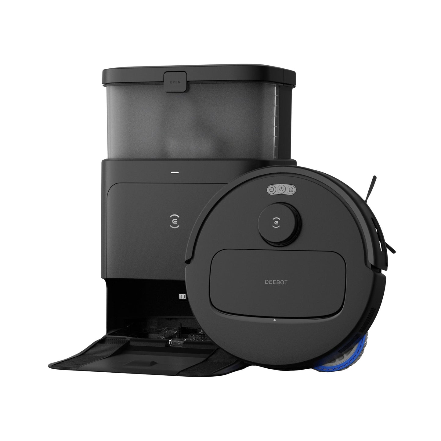 Ecovacs - N30 PRO OMNI Robot Vacuum & Spinning Mop with Auto-Cleaning Station (EC3711)