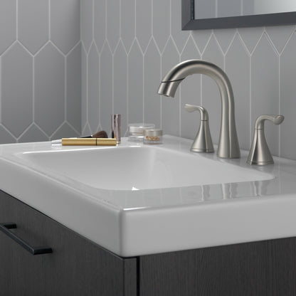 Delta Lampard Two Handle Pull-Down Bathroom Faucet (35764LF-SPPD)