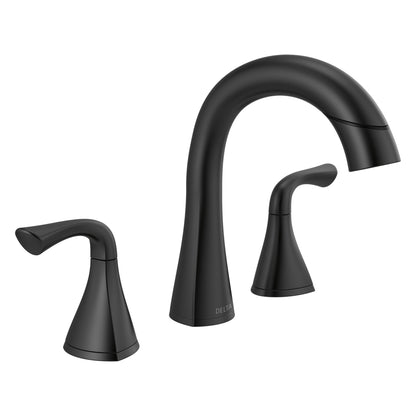 Delta Lampard Two Handle Pull-Down Bathroom Faucet (35764LF-BLPD)