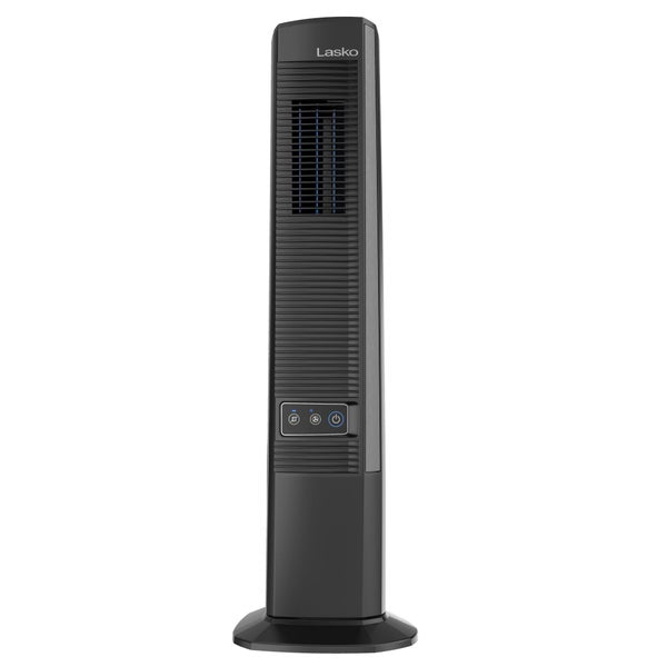 Lasko Weather Shield 106.7 cm (42 in.) Outdoor / Indoor Tower Fan, Black