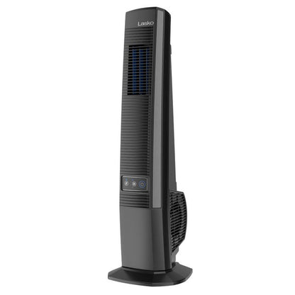 Lasko Weather Shield 106.7 cm (42 in.) Outdoor / Indoor Tower Fan, Black