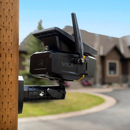 VOSKER VKX Outdoor 1080p Solar Powered Cellular Connectivity Security Camera (1410)