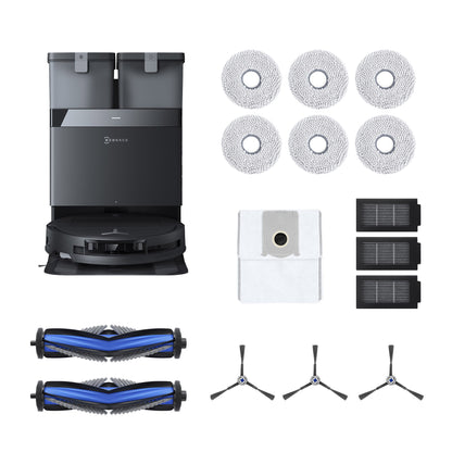 Ecovacs T50 OMNI CARE Robot Vacuum and Mop with Auto-Cleaning Station Bundle with Added Member Value (OZT50MKC)
