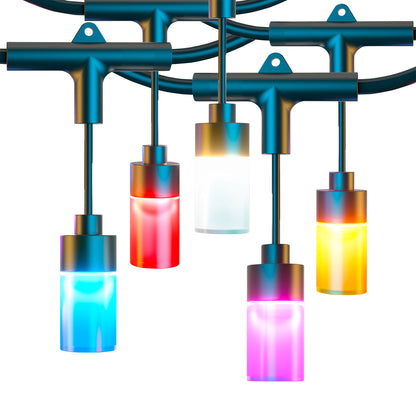 Atomi Smart Wi-Fi Coloro Outdoor String Lights, 48 ft. (AT1901 CA)