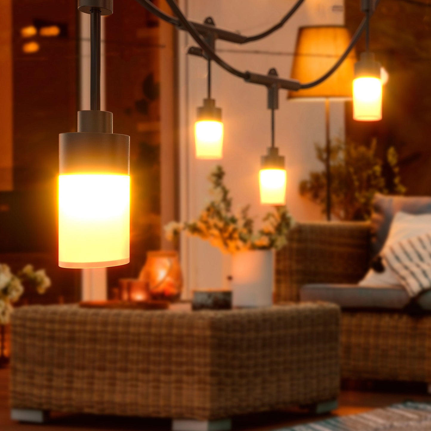 Atomi Smart Wi-Fi Coloro Outdoor String Lights, 48 ft. (AT1901 CA)
