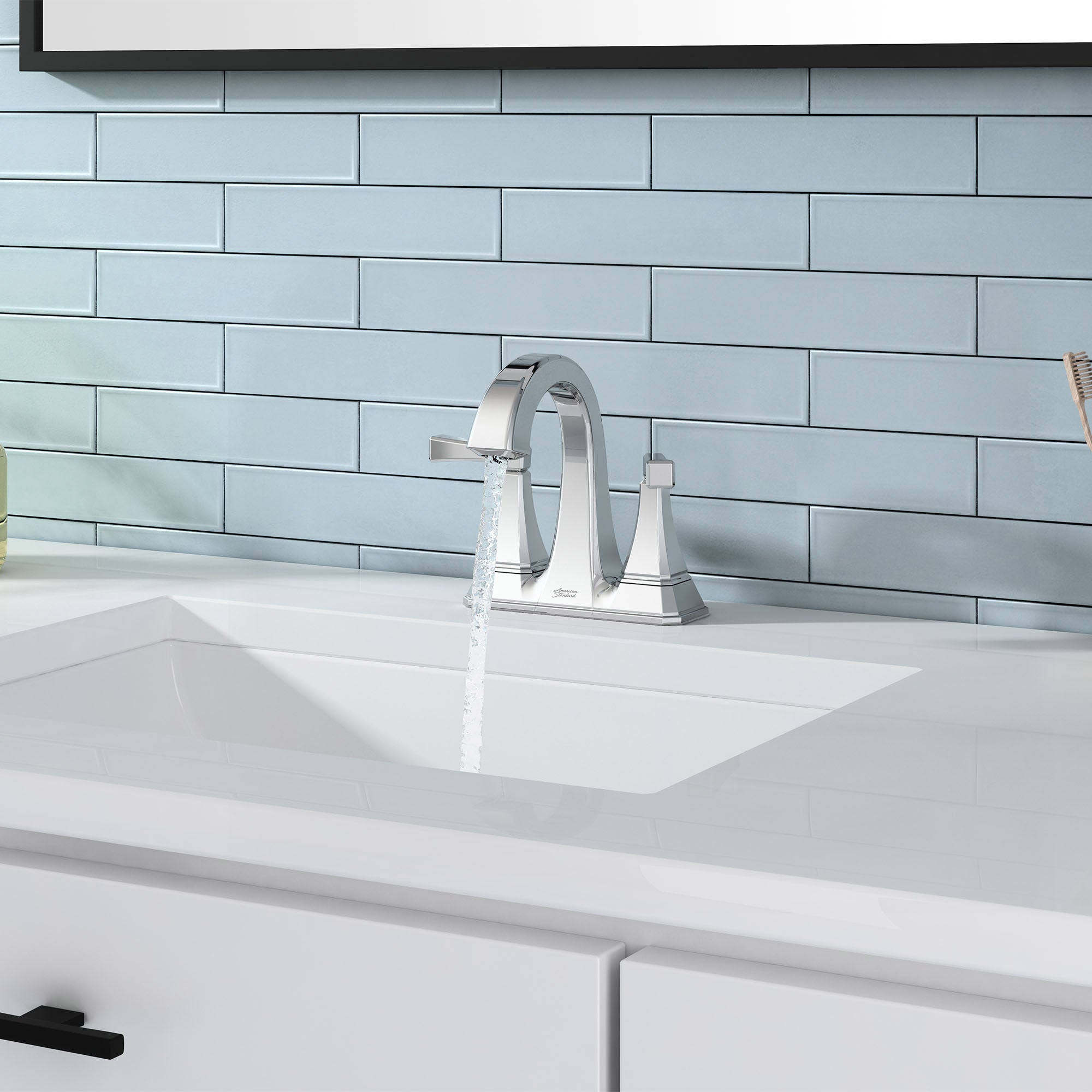American Standard Westerly Two Handle 4 in. Centerset Bathroom Faucet (7012201.002)