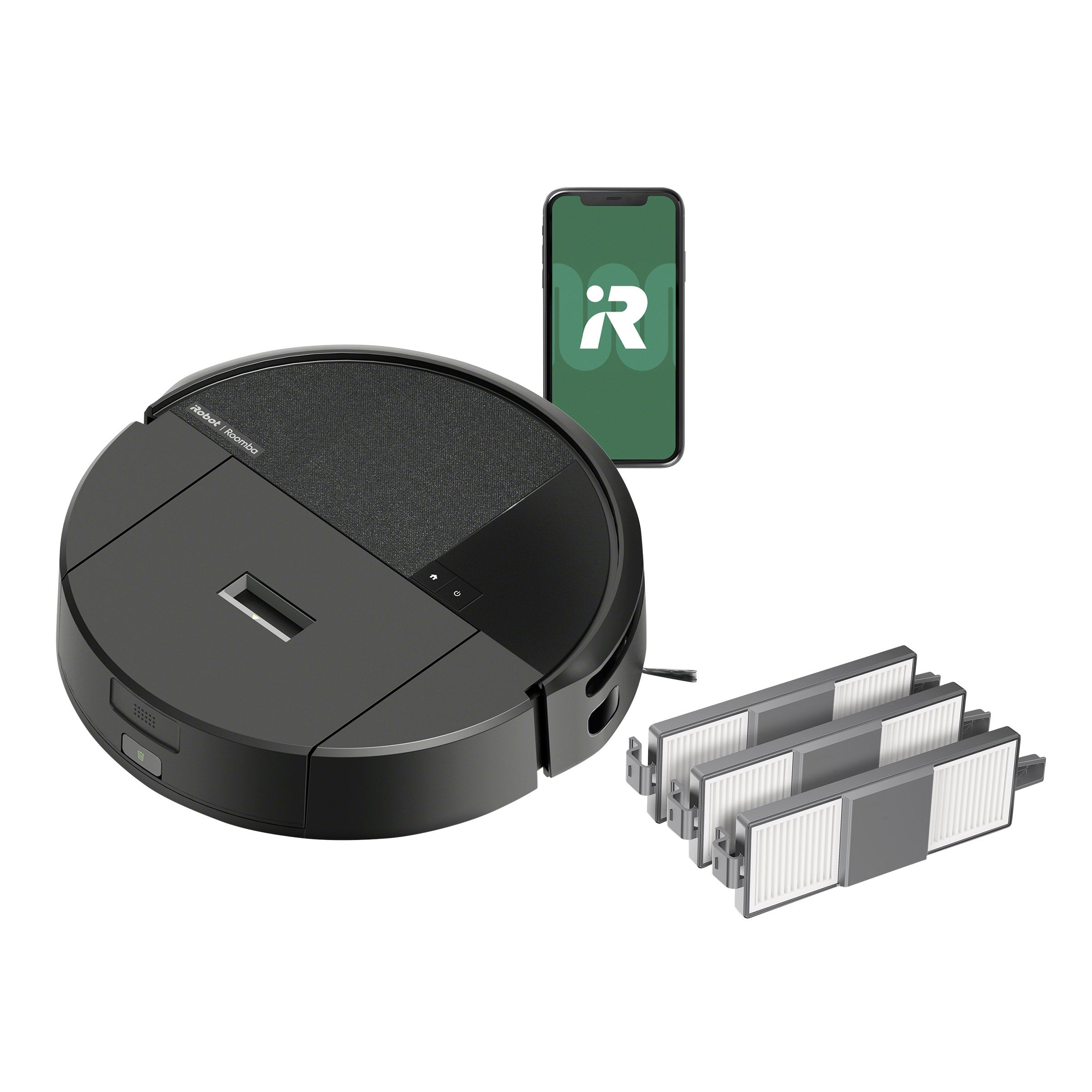 iRobot Roomba 205 DustCompactor Vac Robot Vacuum plus 3 filters (U112020BUNDLE)