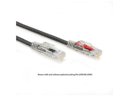 Cable de conexión Cat6 de 3 m, color negro, de Black Box Corp.