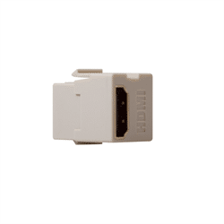 Leviton Quickport HDMI Pass Thru Connector Light Almond (40834-T)