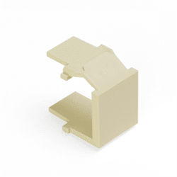 Leviton Quickport Blank Inserts Almond (41084-BAB)