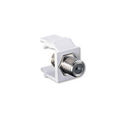 Leviton Quickport F Connector White (41084-FWF)