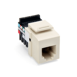 Leviton Quickport Voice 6P6C Light Almond (41106-RT6)