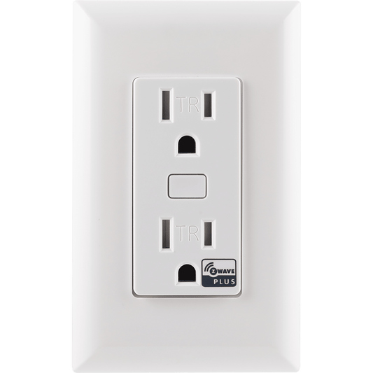 Prise murale Enlighten ZWave Plus, blanche (55256)