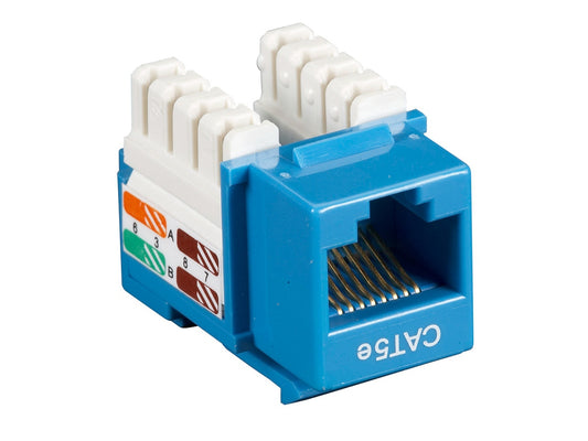 Prise Keystone Cat5E Value Line de Black Box Corp - Bleu