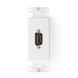 Leviton Decora HDMI to HDMI Plate White (41647-W)