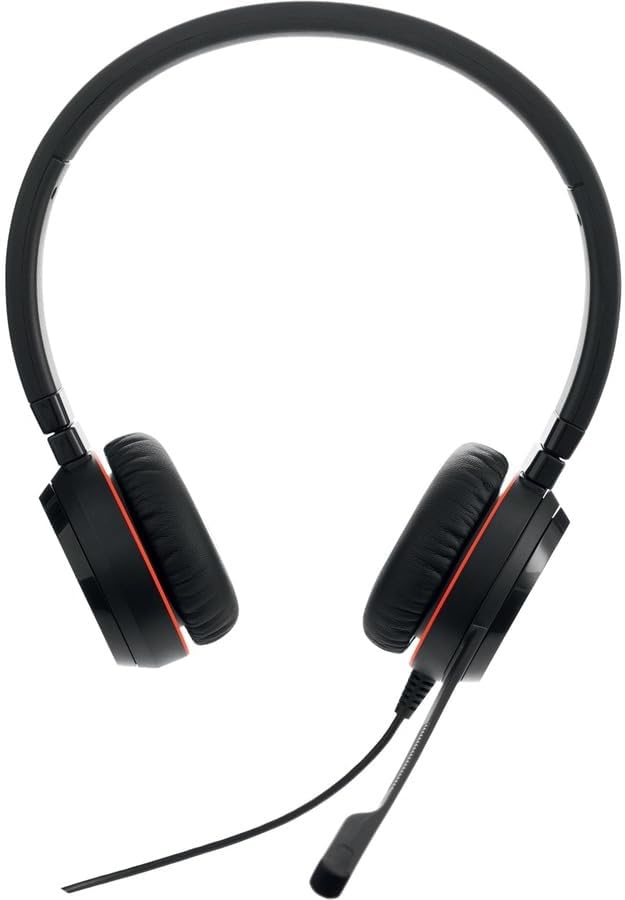 JABRA EVOLVE 20 SE STEREO UC USB C/A LEATHERETTES