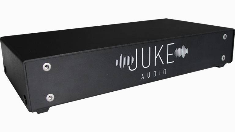 Juke Audio Juke 8 Whole Home Audio 8 Zone Streamer Amplifier with Rack Ears (JUKE-8-RM)