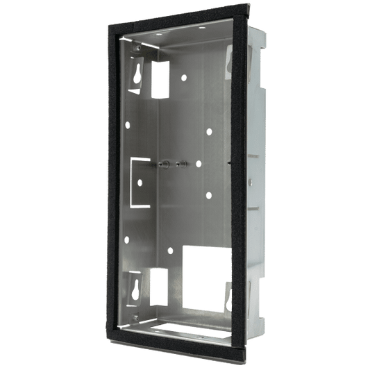 DoorBird Flush Mount Housing Back Box for D2101V, Stainless Steel V2A (D2101VFMB)