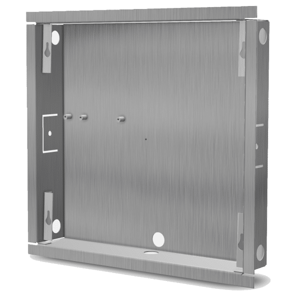 Doorbird Flush Mount Housing for D21XKH, V2A Stainless Steel, Brushed (D21XKHFMB)