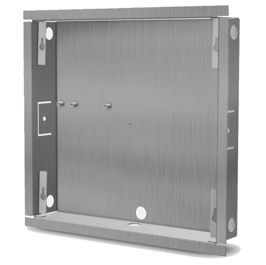 Doorbird Flush Mount Housing for D21XKH, V2A Stainless Steel, Brushed (D21XKHFMB)