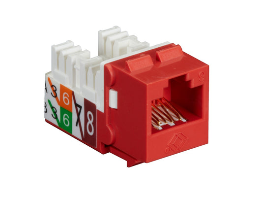Black Box Corp Cat6 Jack, Universal Wiring, C Fmt637-R3