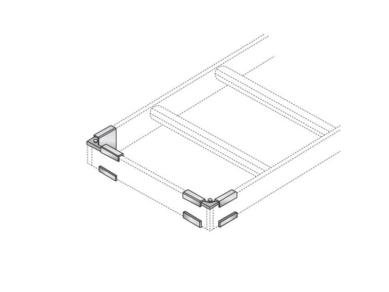 Black Box Corp Y Termination Kit For Ladder Racks Rm694