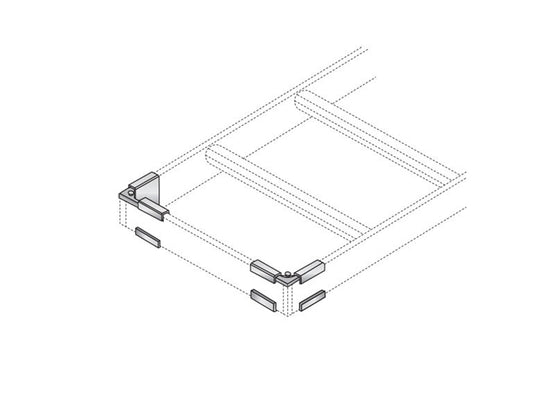 Black Box Corp Y Termination Kit For Ladder Racks Rm694