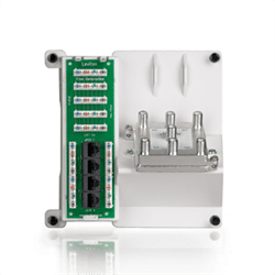 Leviton Compact Series 1x4 Telephone 4 Data 6 Way Video SMC Panel (47603-DP6)
