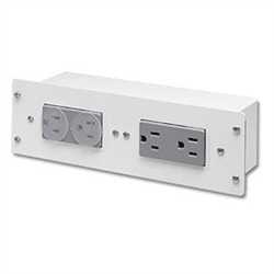 Leviton AC Power Module Two Duplex Receptacles for SMC (47605-NDP)