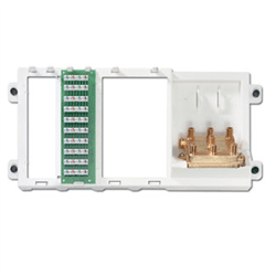 Leviton Basic Telephone and Video Distribution SMC Module (47606-BTV)