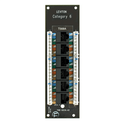Leviton CAT6 Expansion Board Without Bracket (47611-C6)