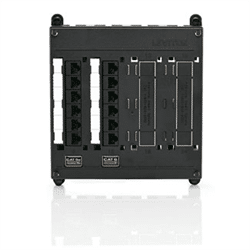 Leviton Twist and Mount Patch Panel 6 CAT6 and 6 CAT 5E (476TM-652)