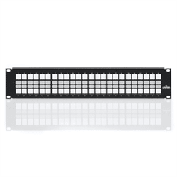 Leviton 48 Port 2U Quickport Patch Panel with Cable Management Bar (49255-H48)