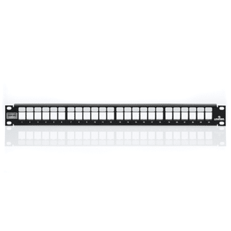 Leviton QuickPort Shielded Patch Panel 24-port 1RU (4S255-S24)