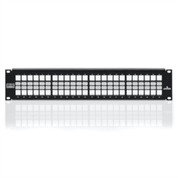 Leviton Shielded Quickport Patch Panel, 48-port, 2RU (4S255-S48)