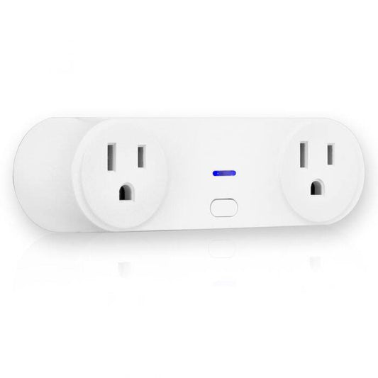 Prise intelligente d'intérieur à double prise Wi-Fi Enlighten (51253)
