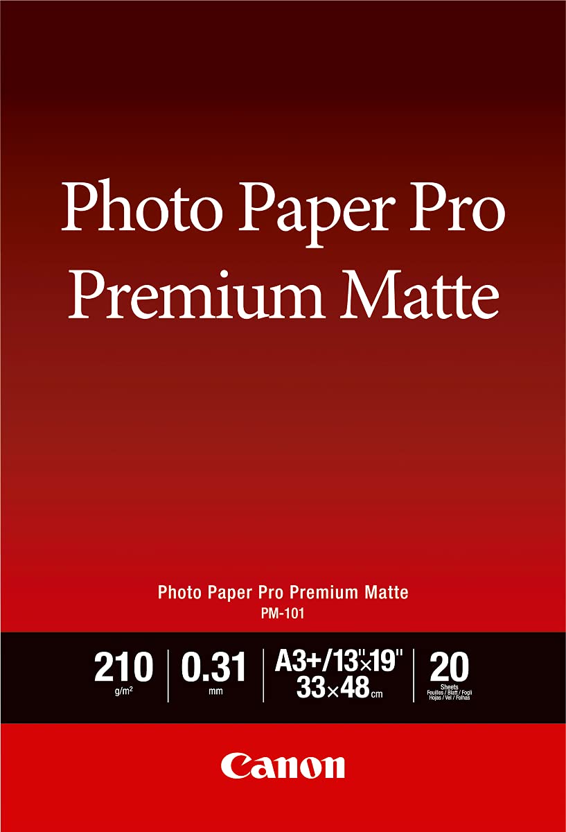 Papier mat Canon Pro Premium PM-101 - A3+ - 329 mm x 12 61/64"