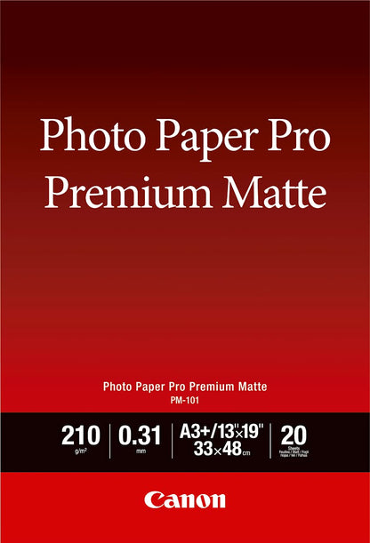 Papier mat Canon Pro Premium PM-101 - A3+ - 329 mm x 12 61/64"