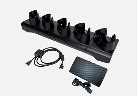 Zebra Multi-Slot ShareCradle - Station d'accueil - Ordinateur portable, batterie - 5 emplacements - C